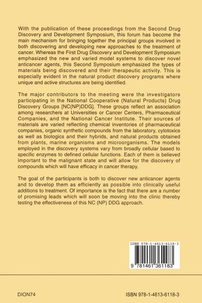 Produktbild: Anticancer Drug Discovery and Development: Natural Products and New Molecular Models