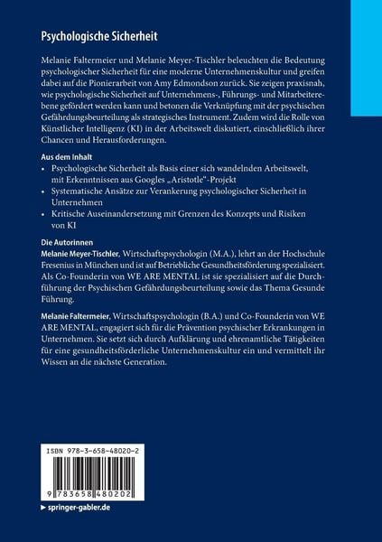 Produktbild: Psychologische Sicherheit