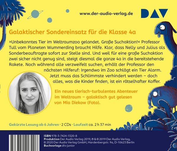 Produktbild: Der wundersame Weltraumzoo &ndash; Teil 2: Eine Klasse hebt ab
