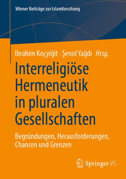Produktbild: Interreligi&ouml;se Hermeneutik in pluralen Gesellschaften