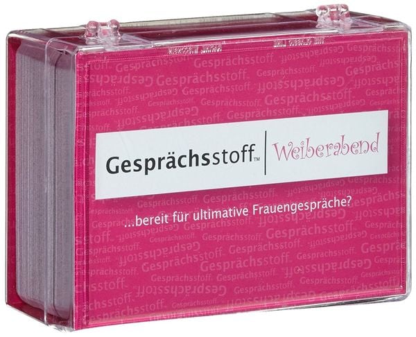 Pegasus - Gesprächsstoff Weiberabend für zündende Konversation in netter Gesellschaft, Ratespiel, Kartenspie