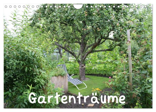Produktbild: Gartentr&auml;ume (Wandkalender 2026 DIN A4 quer), CALVENDO Monatskalender