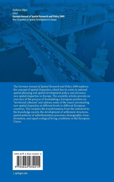 Produktbild: German Annual of Spatial Research and Policy 2009
