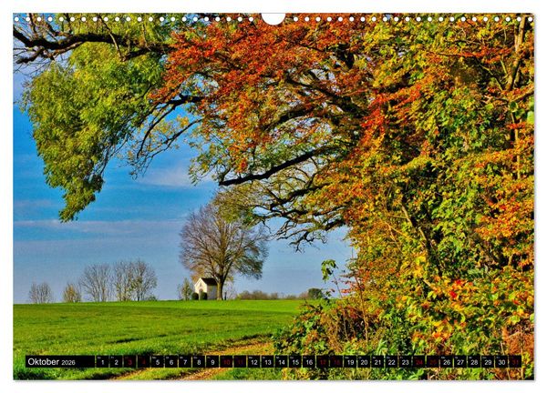 Produktbild: Die Stauden - Heimat in den westlichen W&auml;lder Augsburg (Wandkalender 2026 DIN A3 quer), CALVENDO Monatskalender