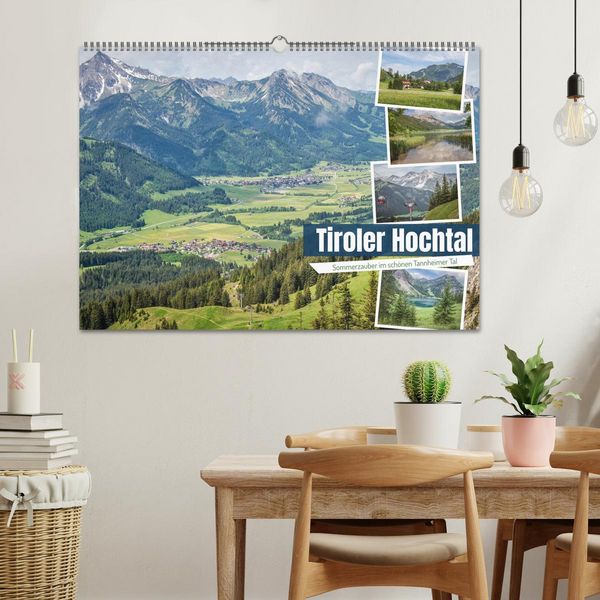 Produktbild: Tiroler Hochtal (Wandkalender 2026 DIN A2 quer), CALVENDO Monatskalender