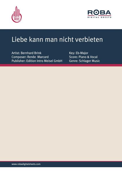 Produktbild: Liebe kann man nicht verbieten
