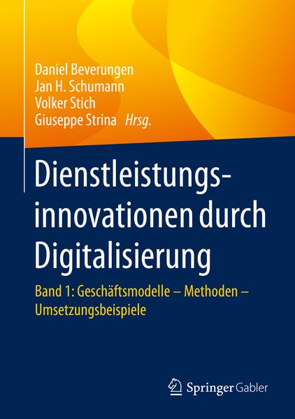 Produktbild: Dienstleistungsinnovationen durch Digitalisierung