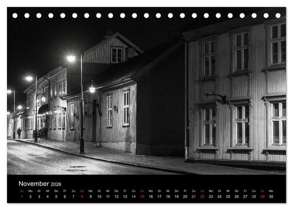 Produktbild: Objekte in schwarz weiss (Tischkalender 2026 DIN A5 quer), CALVENDO Monatskalender