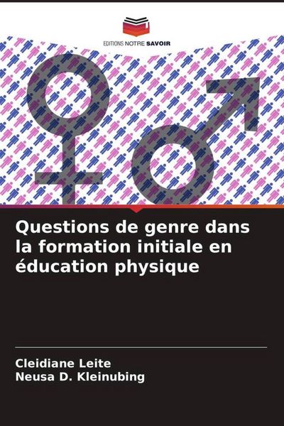 Produktbild: Questions de genre dans la formation initiale en &eacute;ducation physique