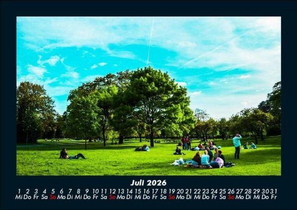 Produktbild: London 2026 Fotokalender DIN A5