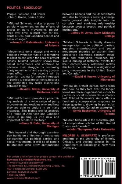 Produktbild: Party Movements in the United States and Canada