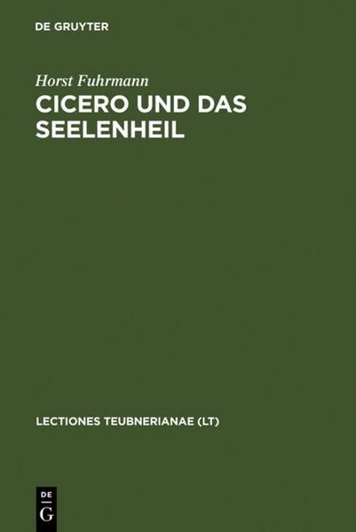 Produktbild: Cicero und das Seelenheil