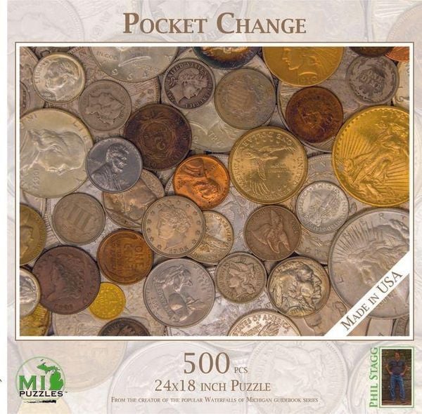Pocket Change - 500 Piece Jigsaw Puzzle