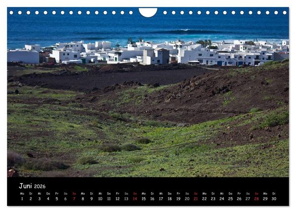 Produktbild: Lanzarote (Wandkalender 2026 DIN A4 quer), CALVENDO Monatskalender