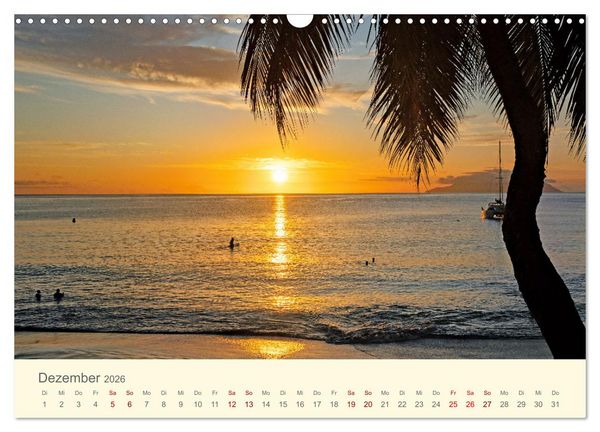 Produktbild: Traumhafte Seychellen (Wandkalender 2026 DIN A3 quer), CALVENDO Monatskalender