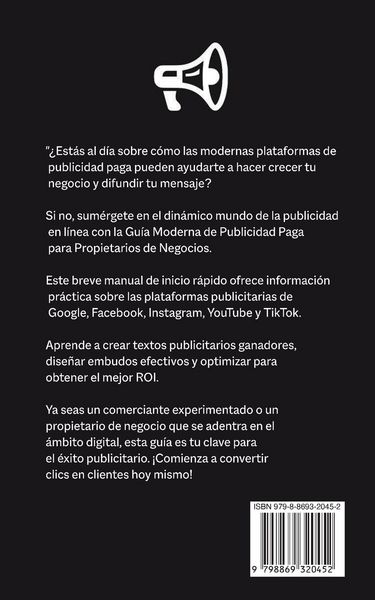 Produktbild: La Gu&iacute;a Moderna de Publicidad Pagada para Propietarios de Negocios