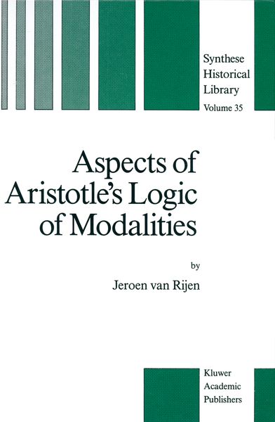 Produktbild: Aspects of Aristotle&rsquo;s Logic of Modalities