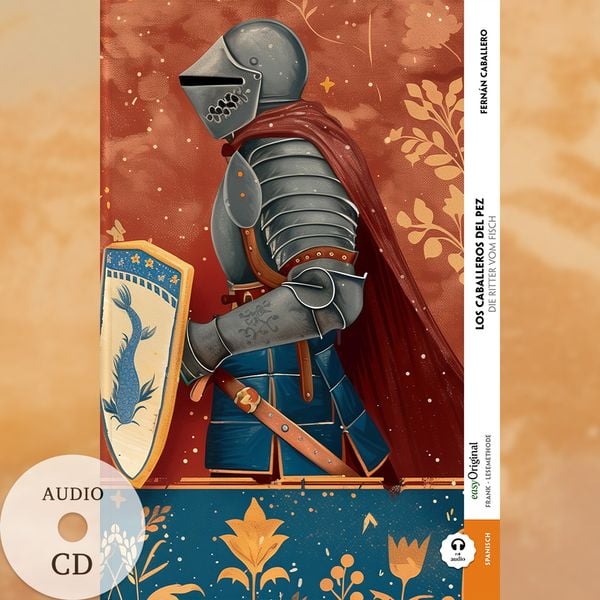 Los caballeros del pez / Die Ritter vom Fisch (Buch + Audio-CD) - Frank-Lesemethode - Kommentierte zweisprachige Ausgabe Spanisch-Deutsch, Set von
