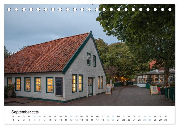 Produktbild: Lieblingsinsel Spiekeroog (Tischkalender 2026 DIN A5 quer), CALVENDO Monatskalender