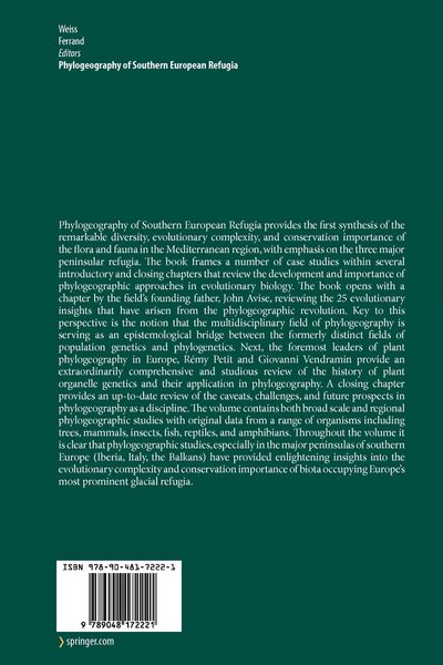 Produktbild: Phylogeography of Southern European Refugia