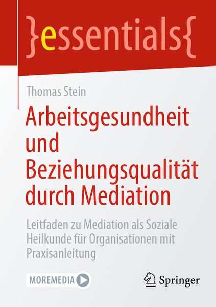 Produktbild: Arbeitsgesundheit und Beziehungsqualit&auml;t durch Mediation
