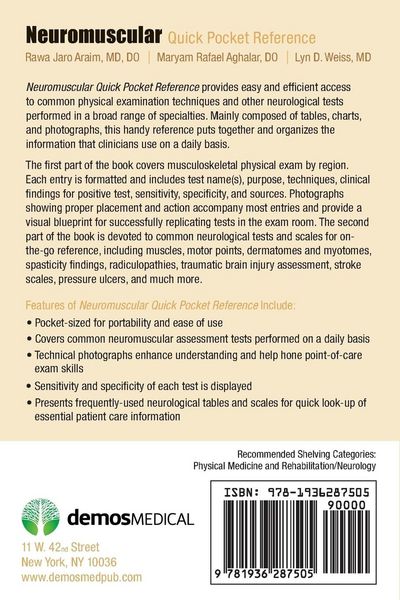 Produktbild: Neuromuscular Quick Pocket Reference