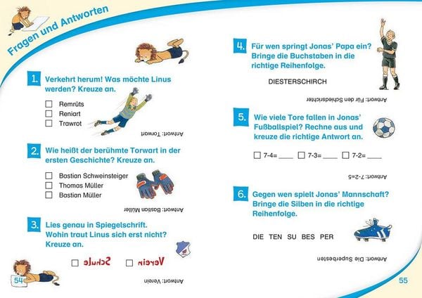 Produktbild: Lesel&ouml;wen 2. Klasse - Fu&szlig;ballgeschichten