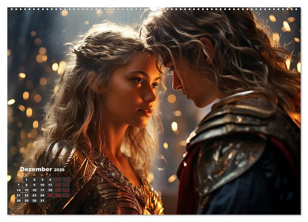Produktbild: Verzaubert von Magie und Romantik (Wandkalender 2026 DIN A2 quer), CALVENDO Monatskalender