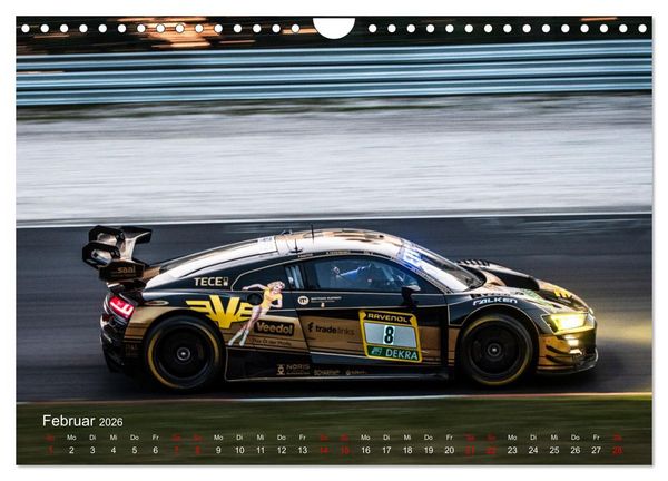 Produktbild: Motorsport aus Ingolstadt (Wandkalender 2026 DIN A4 quer), CALVENDO Monatskalender