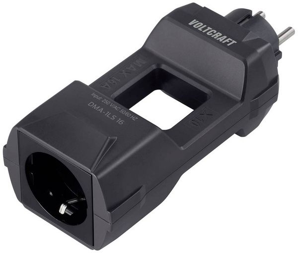 Produktbild: VOLTCRAFT DMA-1LS 16 Messadapter - Dunkelgrau