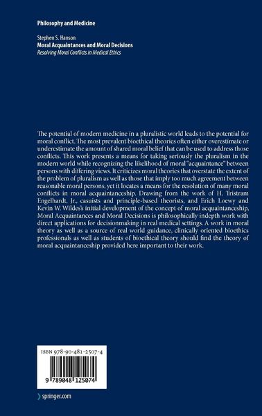 Produktbild: Moral Acquaintances and Moral Decisions