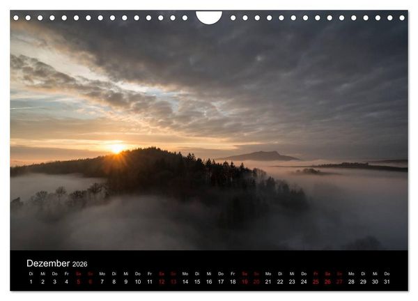 Produktbild: Der Hegau - Wanderparadies am westlichen Bodensee (Wandkalender 2026 DIN A4 quer), CALVENDO Monatskalender
