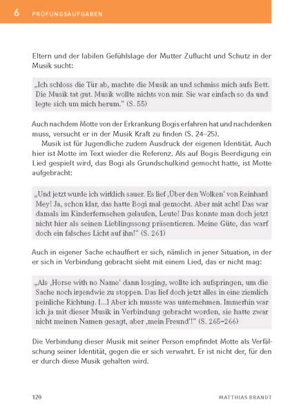 Brandt, M: Blackbird - Textanalyse und Interpretation