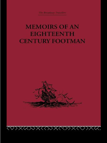 Produktbild: Memoirs of an Eighteenth Century Footman