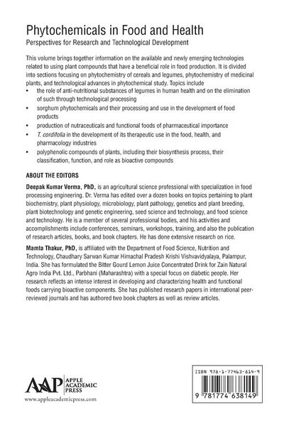 Produktbild: Phytochemicals in Food and Health