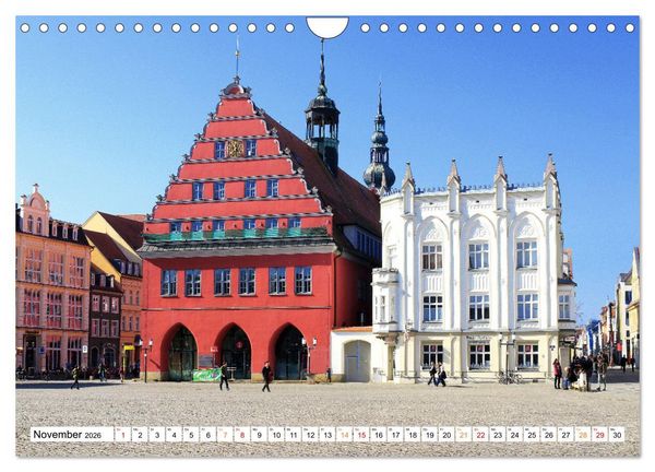 Produktbild: Einladung nach Greifswald (Wandkalender 2026 DIN A4 quer), CALVENDO Monatskalender