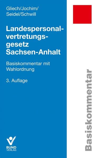 Produktbild: Landespersonalvertretungsgesetz Sachsen-Anhalt