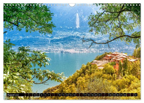 Produktbild: Tremosine - Perle &uuml;ber dem Gardasee (Wandkalender 2026 DIN A3 quer), CALVENDO Monatskalender