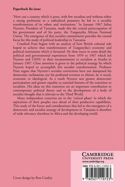 Produktbild: The Critical Phase in Tanzania