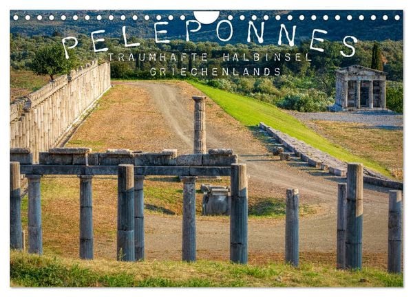 Produktbild: Peleponnes, traumhafte Halbinsel Griechenlands (Wandkalender 2026 DIN A4 quer), CALVENDO Monatskalender