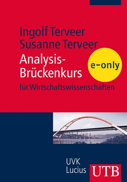 Produktbild: Analysis-Br&uuml;ckenkurs