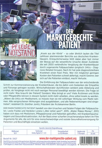 Produktbild: Der marktgerechte Patient