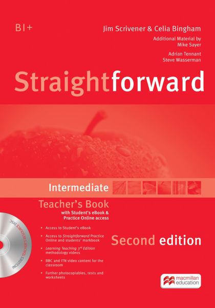 Straightforward Sec.Ed. Interm./Teacher's B.+DVDR, ebook, Set von Jim Scrivener , Celia Bingham, Hueber, 9783195029537