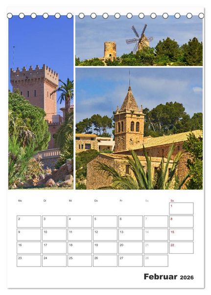 Produktbild: Hola Mallorca (Tischkalender 2026 DIN A5 hoch), CALVENDO Monatskalender