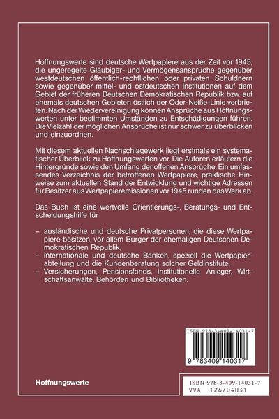 Produktbild: Hoffnungswerte