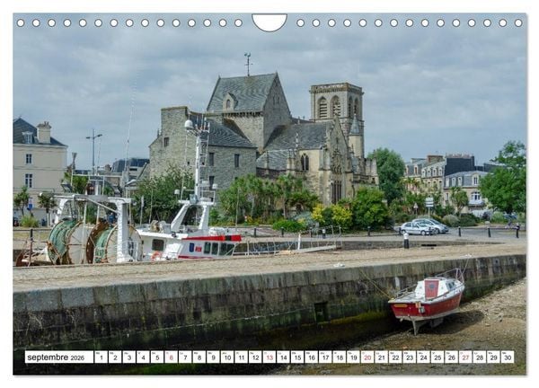 Produktbild: Normandie, la c&ocirc;te nord Cotentin (Calendrier mural 2026 DIN A4 vertical), CALVENDO calendrier mensuel