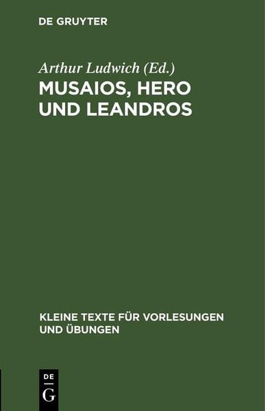 Produktbild: Musaios, Hero und Leandros