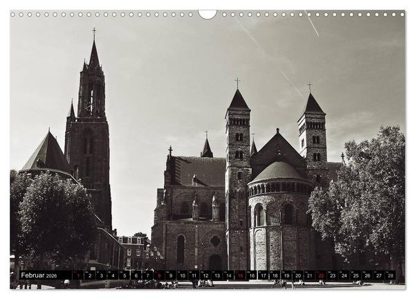 Produktbild: Zauberhaftes Maastricht (Wandkalender 2026 DIN A3 quer), CALVENDO Monatskalender