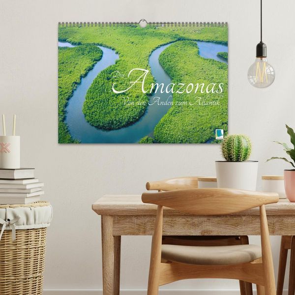 Produktbild: Der Amazonas: von den Anden zum Atlantik (Wandkalender 2026 DIN A3 quer), CALVENDO Monatskalender