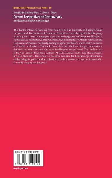 Produktbild: Current Perspectives on Centenarians